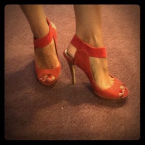 Bakers Peep Toe with ankle strap